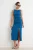 TRENDYOLMİLLA Dames Groen Effen Maxi Mouwloos Bodycon Jurken