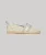 Canvas Espadrilles met Overlay Wit