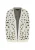 FENIA Gebreid vest  bruin / zwart / wolwit