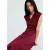 Mango midi zomerjurk – rood