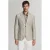 Mango Man linnen slim fit colbert – beige
