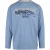 Trespass Heren Kulam Bedrukt T-shirt met lange mouwen (Denim Blue Marl)