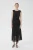 Jersey jurk Tight fit black