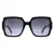 Marc Jacobs Cat Eye Dames Glimmend Zwart Donkergrijs Gradiënt MARC 731/S