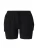 UNDER ARMOUR Sportbroek ‘Velociti Pro’  zwart / wit