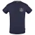 Aquascutum gestikt Aldis-logo marineblauw T-shirt