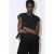 Mango top broderie zwart