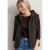 Teddyvest met capuchon en rits