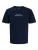 JACK & JONES Shirt  navy / wit