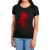 Batman Dames T-shirt met getailleerd silhouet, collectie 2022 (Zwart)