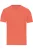 TRIGEMA T-Shirt V-hals oranje, Effen