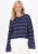Usha Trui  navy / wit