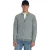 No Excess Cardigan full zip 2 color plated he grey melange