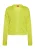 swirly Gebreid vest  limoen