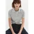 Mango polo met krijtstreep – blauw