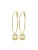 GUESS Oorbellen  goud / transparant