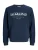 JACK & JONES Sweatshirt ‘JJDEVIN DAYTONA’  navy / wit
