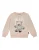Philipp Plein Sweatshirt ‘Teddy’  poederroze / zwart / wit