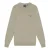 Lyle & Scott salie uniform bruine pull-over trui met ronde hals