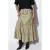 Hooggewaisted Textured A-Line Maxi Rok