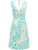 Ragwear Jurk ‘Aini’  turquoise / oranje / lichtroze / wit