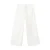 Mango Kids high waist wide leg jeans beige