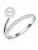Valero Pearls Ring  zilver