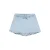 Daily7 regular waist short light blue denim