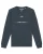 Watapparel Sweatshirt ‘ Lost in space ‘  antraciet / offwhite