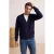 TRENDYOL MAN Heren Donkerblauw Effen Lang Regular fit Vesten