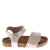 Pinocchio leren sandalen – champagne