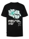 Petrol Industries Shirt ‘Aguila’  blauw / zwart / wit