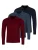 Ragman Shirt ‘Basic’  bordeaux