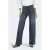 ONLY high waist wide leg jeans dark blue denim