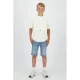 Raizzed regular waist short light blue denim