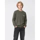 Petrol Industries longsleeve met backprint – kaki