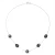 Boorden 5 Tahitian parels velg 7-8 mm kabelketting 925
