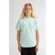 Petrol Industries T-shirt met backprint mintgroen