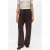 OBJECT wide leg casual broek – bruin