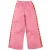 Z8 kids wide leg broek Juun lichtroze/oranje