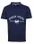 HARVEY MILLER Shirt  blauw / wit