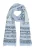 COMMA Sjaal  navy / lichtblauw