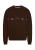 ESTEEM Sweatshirt  bruin / wit