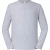 Fruit of the Loom Heren Iconic 195 Premium T-shirt met lange mouwen (Heide Grijs)