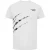 Korte Mouwen Scratch Logo T-shirt in Wit