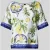 Marc Cain relaxed fit T-shirt van zuivere viscose met florale all-over print