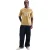 Nike Heren T90 Energy-shirt met V-hals en korte mouwen (Goud)