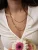 Hey Happiness Ketting ‘Timeless Triple’  goud