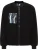 Carlo Colucci Fleece jas ‘Espositello’  zwart / wit