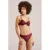 WE Fashion voorgevormde beugel bikinitop donkerrood